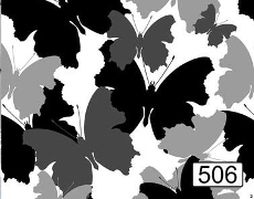 Профнастил с изображением бабочки, артикул 506