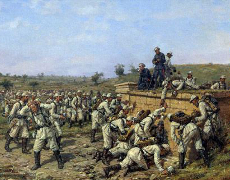Батальная сцена 3.45 м., артикул 13